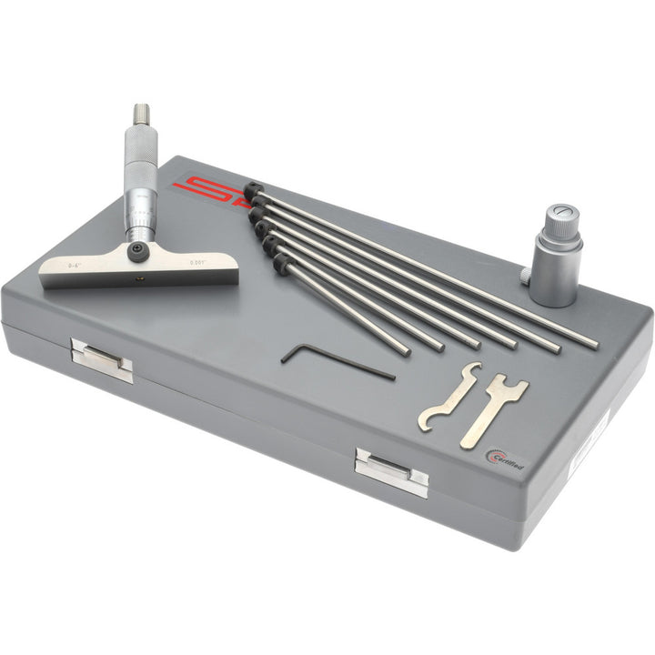6" Micrometer, 0.0002" accuracy - SPI MS1536-07