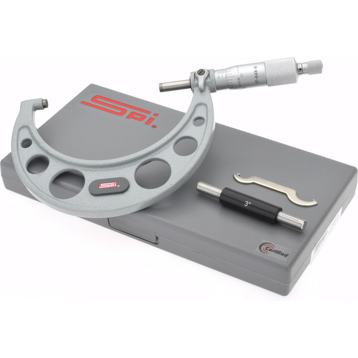 4.0000" Micrometer, 0.000200" accuracy - SPI CMS161205005