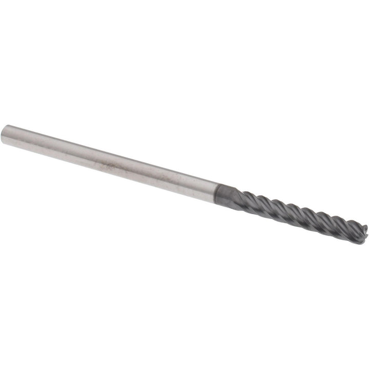 1/8" 5-Flute Solid Carbide Corner Radius End Mill, AlCrTiN - Accupro 95169804
