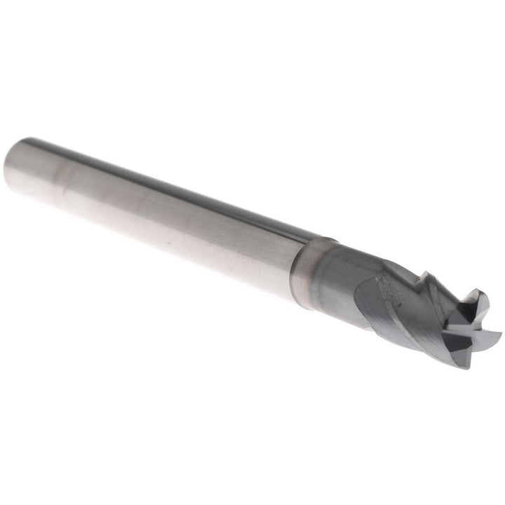 3/8" 4-Flute Solid Carbide Corner Radius End Mill, AlCrTiN - Accupro 310819
