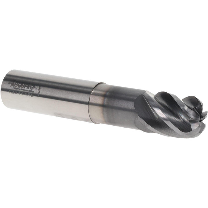 3/4" 5-Flute Solid Carbide Corner Radius End Mill, AlCrTiN - Accupro 312329