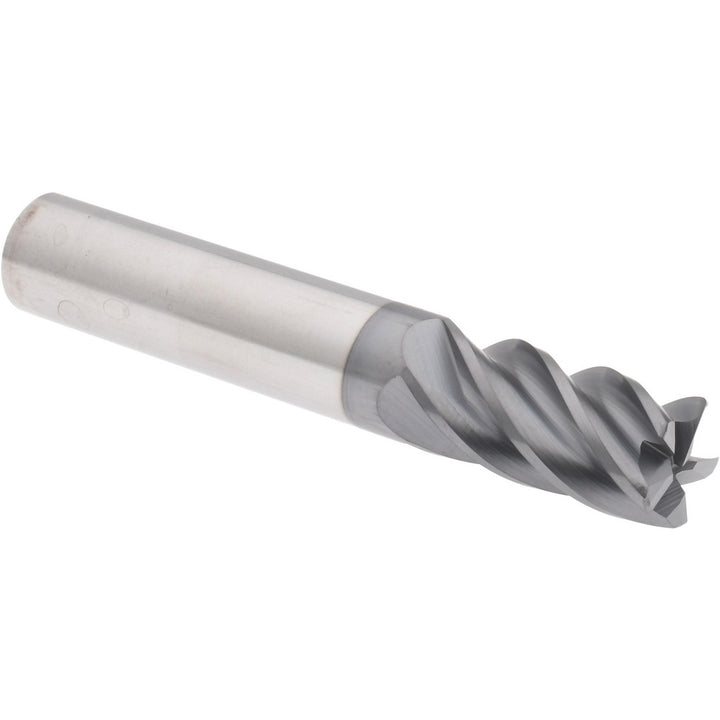 1/2" 5-Flute Solid Carbide Corner Radius End Mill, AlCrTiN - Accupro 311615