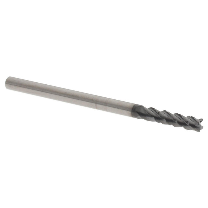 1/8" 4-Flute Solid Carbide Corner Radius End Mill, AlCrTiN - Accupro 311231