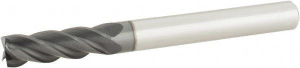 0.2500" 4-Flute Solid Carbide Single End Mill, AlTiCrN - Accupro 310109