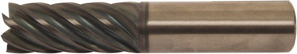 5/8" 7-Flute Solid Carbide Square End Mill, AlTiCrN - Accupro 312666
