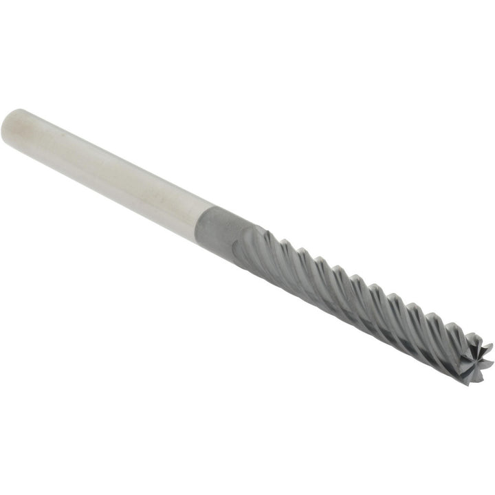 3/8" 7-Flute Solid Carbide Square End Mill, AlTiCrN - Accupro 312610