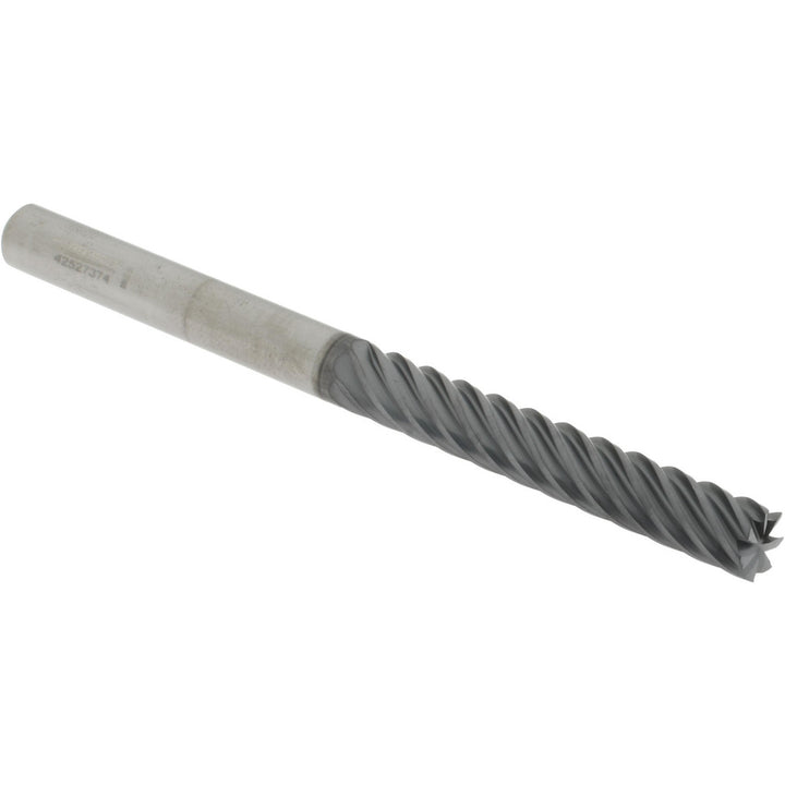 5/16" 7-Flute Solid Carbide Square End Mill, AlTiCrN - Accupro 95170010