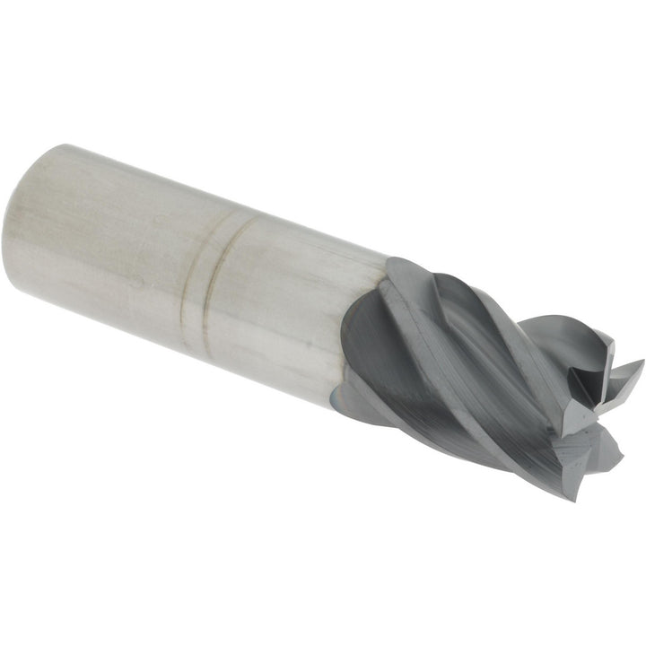 0.7500" 5-Flute Solid Carbide Single End Mill, AlTiCrN - Accupro 311767