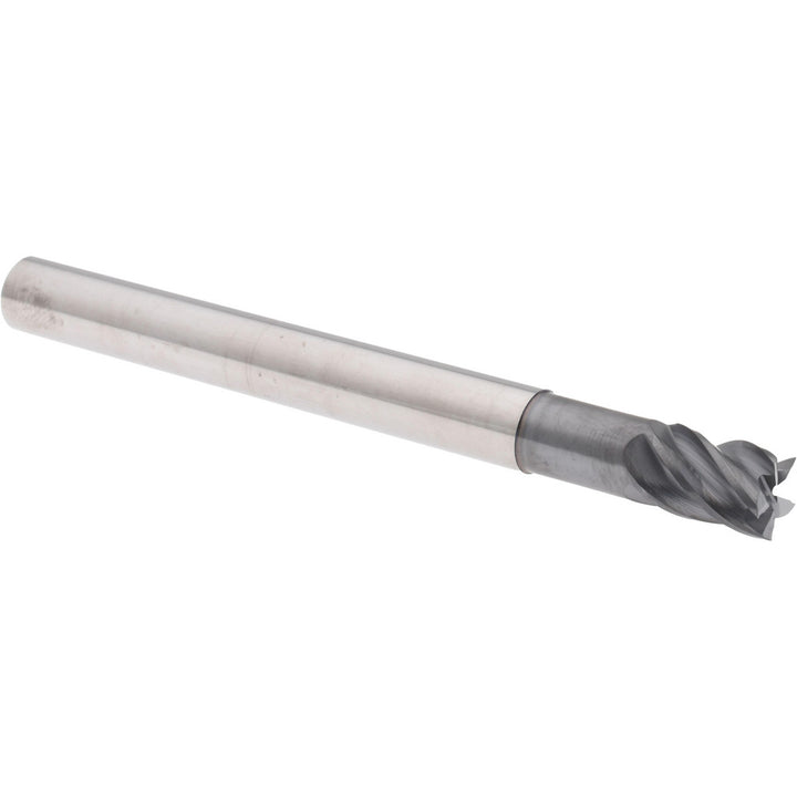 0.3750" 5-Flute Solid Carbide Single End Mill, AlTiCrN - Accupro 312122