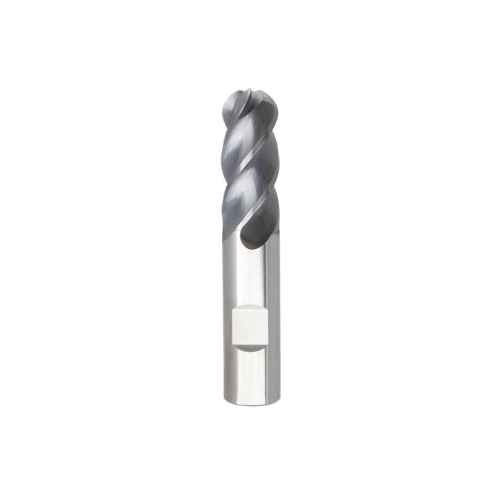 1/2" 4-Flute Solid Carbide Ball End Mill, AlTiN - Seco 03083833
