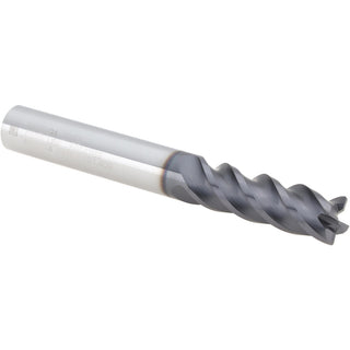 3/8" 4-Flute Solid Carbide Corner Radius End Mill, AlTiN - Seco 03084156