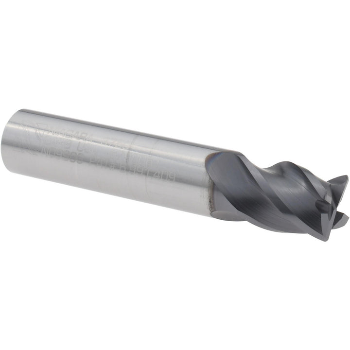 3/8" 4-Flute Solid Carbide Corner Radius End Mill, AlTiN - Seco 03084152