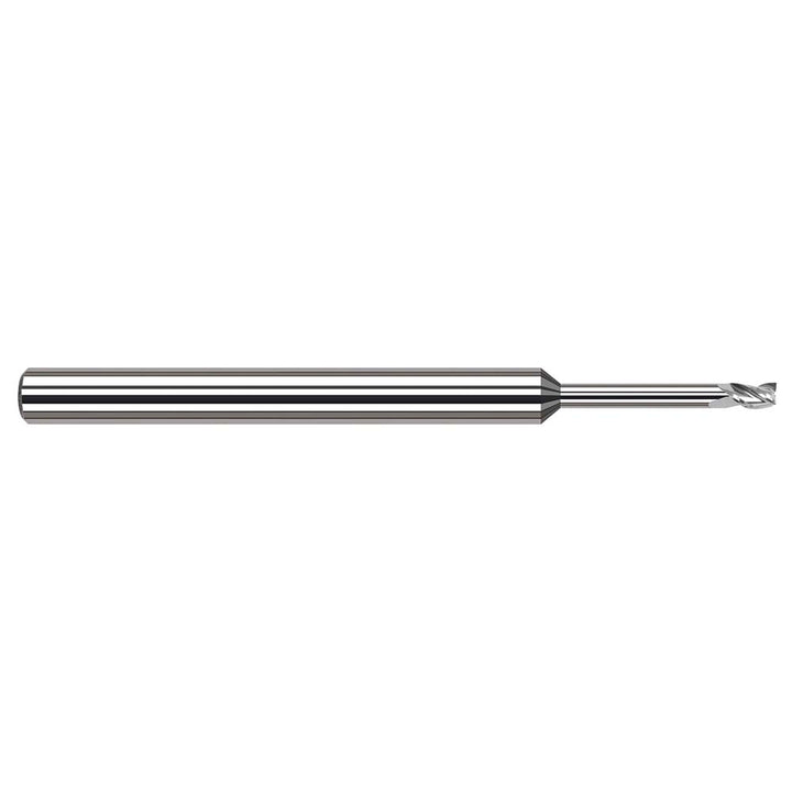 0.1180" 3-Flute Solid Carbide Square End Mill - Harvey Tool 34705