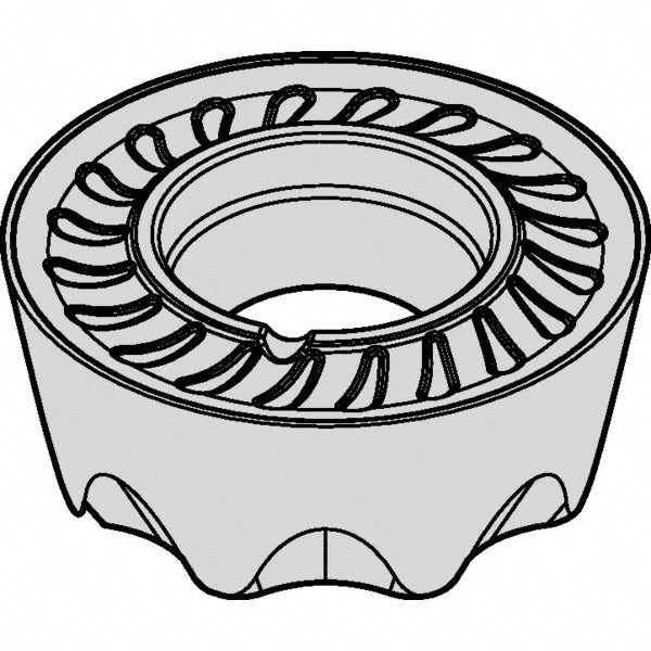 RPPT1204M0SGDX Solid Carbide Insert, Grade KCPM40, TiAlN - Kennametal 5542247