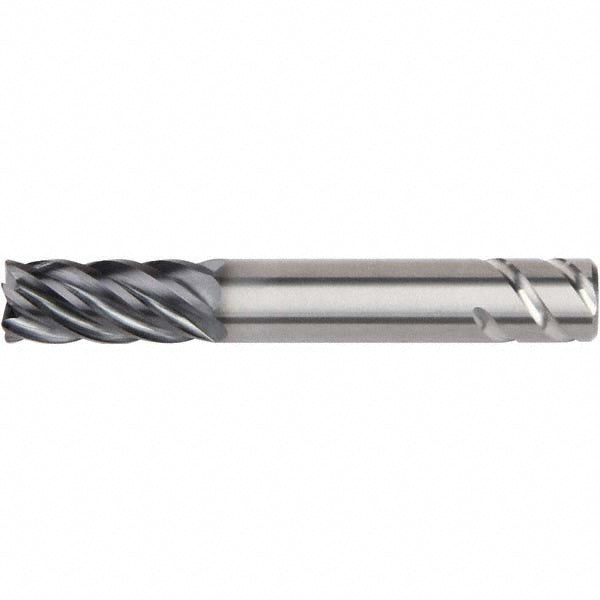 0.4724" 6-Flute Solid Carbide Corner Radius End Mill, AlTiN - Kennametal 5350324