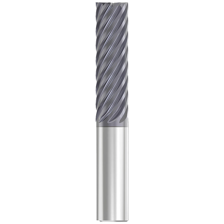 1" 9-Flute Solid Carbide Corner Radius & Corner Chamfer End Mill, AlTiN - Seco 17002377