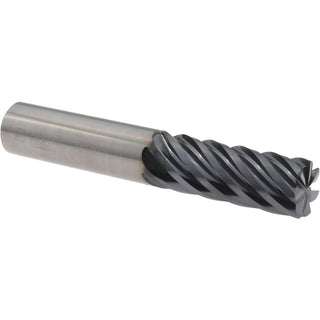 1/2" 7-Flute Solid Carbide Corner Radius End Mill, AlTiN - Seco 17002336