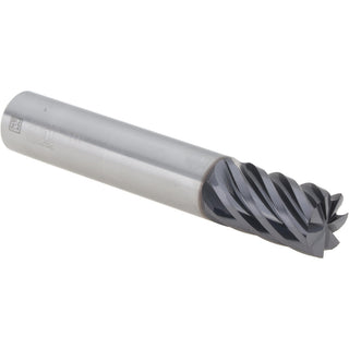1/2" 7-Flute Solid Carbide Corner Radius & Corner Chamfer End Mill, AlTiN - Seco 17002330