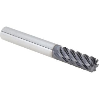 3/8" 7-Flute Solid Carbide Corner Radius End Mill, AlTiN - Seco 17002326