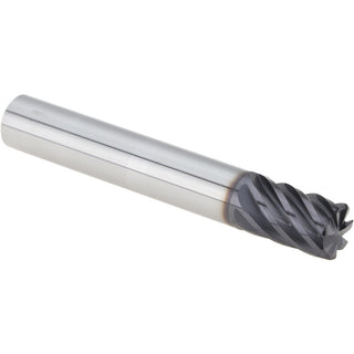 3/8" 7-Flute Solid Carbide Corner Radius End Mill, AlTiN - Seco 17002323