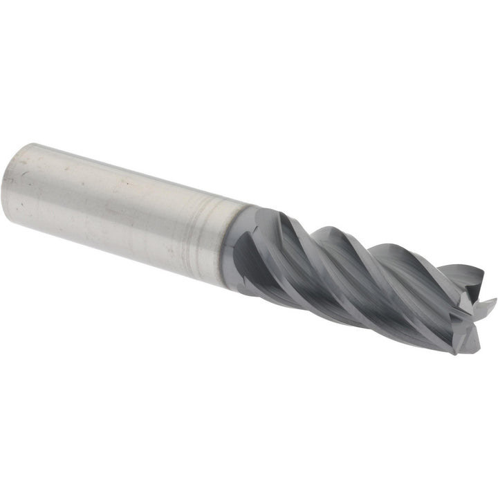 1/2" 5-Flute Solid Carbide Corner Radius End Mill, AlTiN - Accupro 95168351