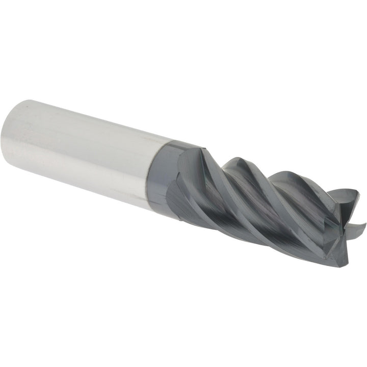 5/8" 5-Flute Solid Carbide Corner Radius End Mill, AlTiN - Accupro 95168746