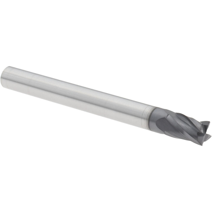1/4" 4-Flute Solid Carbide Square End Mill, AlTiN - Harvey Tool 50316-C3