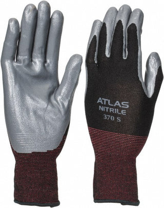 Black; Gray General Purpose Gloves - SHOWA 370BS-06
