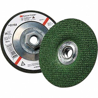 4-1/2 x 1/8" 36-Grit Ceramic Grinding & Cutoff Wheel - 3M 7000118597