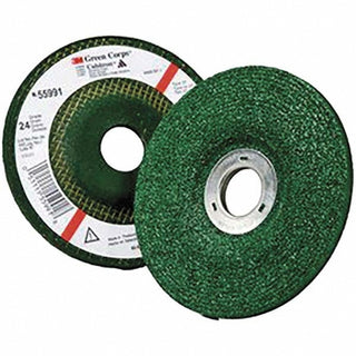 4-1/2 x 1/4" 24-Grit Ceramic Grinding & Cutoff Wheel - 3M 7000044994