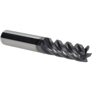 1/2" 5-Flute Solid Carbide Corner Radius & Corner Chamfer End Mill, AlTiN - Iscar 5623210