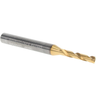 9/64" Solid Carbide Drill Bit, TiN, 140° point - Kennametal 4151110