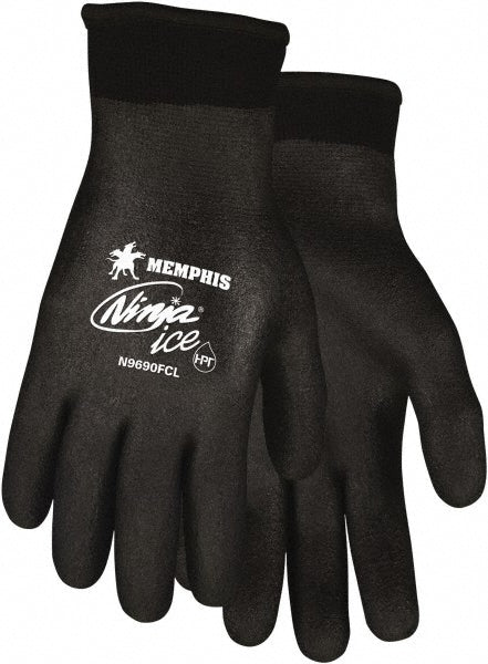 Black General Purpose Gloves - MCR Safety N9690FCM