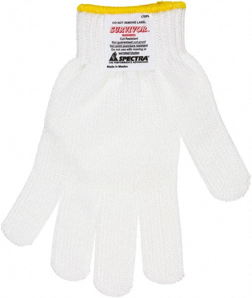 Medium White Steelcore Cut & Abrasion-Resistant Gloves - MCR Safety 9345MD