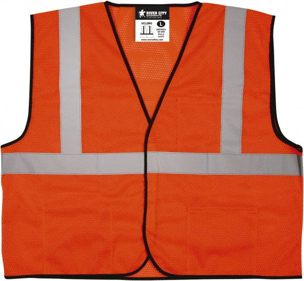 Large Orange Protective Garment - MCR Safety VCL2MOL