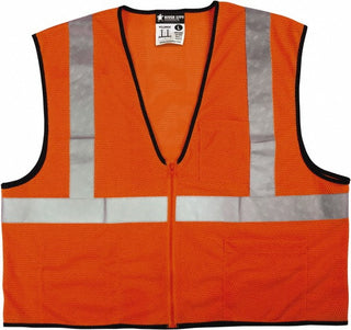X-Large Orange Protective Garment - MCR Safety VCL2MOZXL