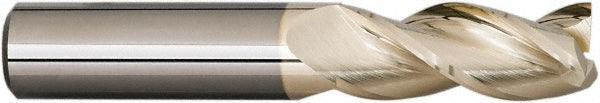 5/16" 3-Flute Solid Carbide Square End Mill, ZrN - Accupro 315152