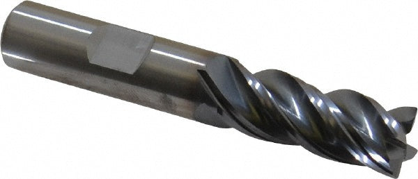 1/2" 4-Flute Solid Carbide Square End Mill, AlTiN - Kennametal 4071912