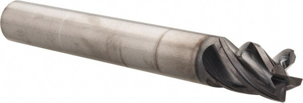 3/4" 4-Flute Solid Carbide Corner Radius & Corner Chamfer End Mill, AlTiN - Kennametal 4072211