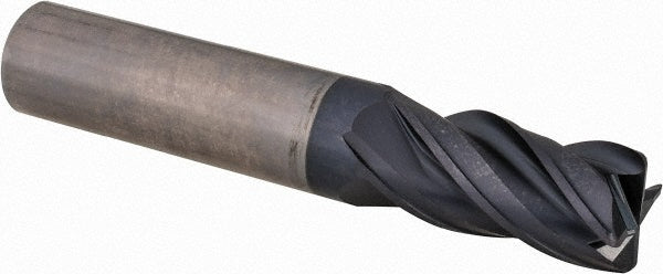 5/8" 4-Flute Solid Carbide Corner Radius End Mill, TX - SGS 36384