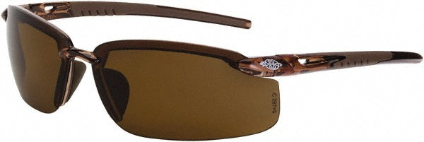 Universal Brown Safety Glasses - CrossFire 291113