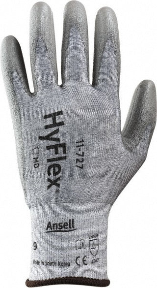 Medium Gray HPPE; Nylon; Spandex Cut, Puncture & Abrasion-Resistant Gloves - Ansell 11727080