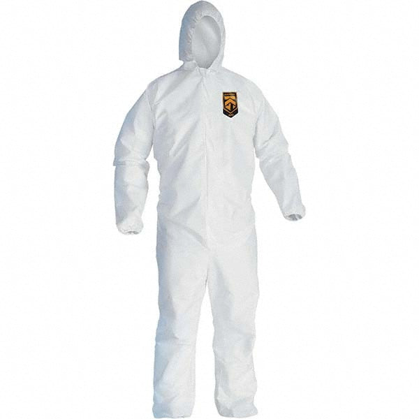 5X-Large; 6X-Large White Liquid; Particle Protection Protective Garment - KleenGuard 41510