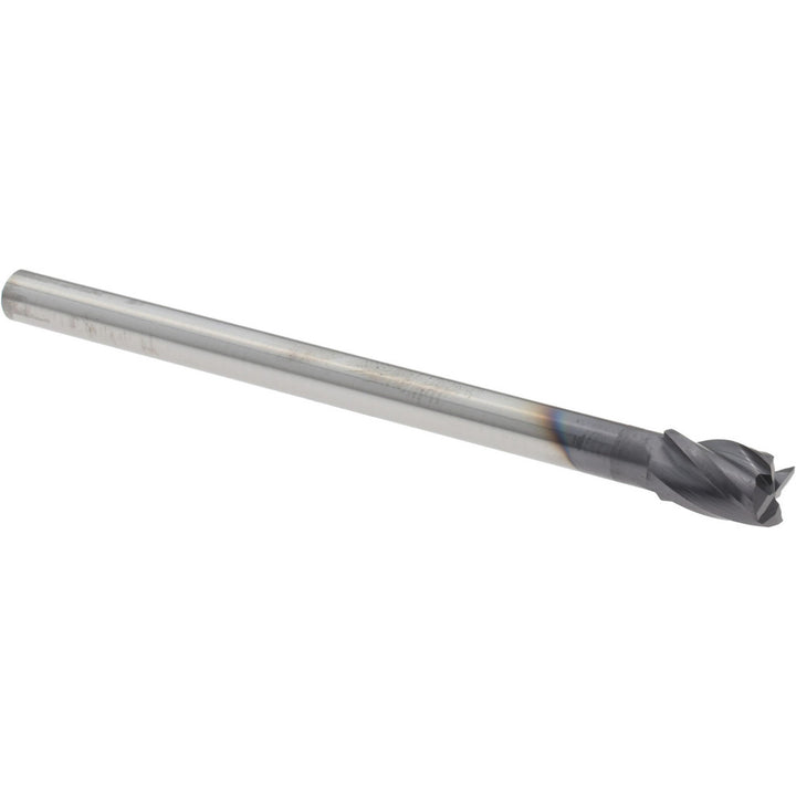 1/4" 4-Flute Solid Carbide Square End Mill, AlTiN - Harvey Tool 943216-C3