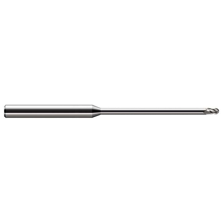 3/16in" 3-Flute Solid Carbide Ball End Mill - Harvey Tool 970812