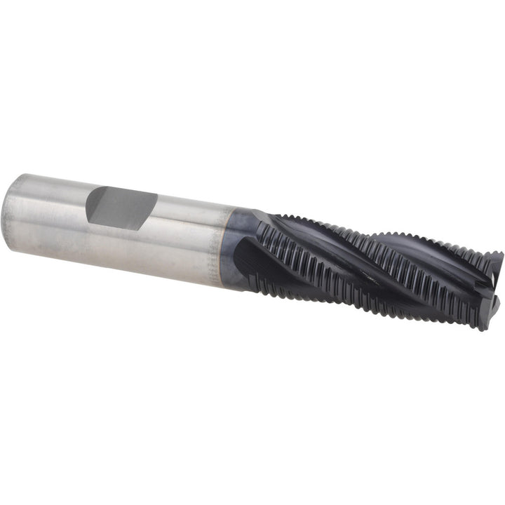 0.625" 4-Flute Cobalt Roughing End Mill, TiAlN - Hertel 44838415