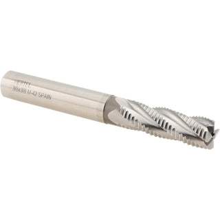 0.375" 4-Flute Cobalt Roughing End Mill - Hertel 44838837