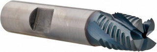 0.5625" 4-Flute Cobalt Roughing End Mill, TiAlN - Hertel 62913637