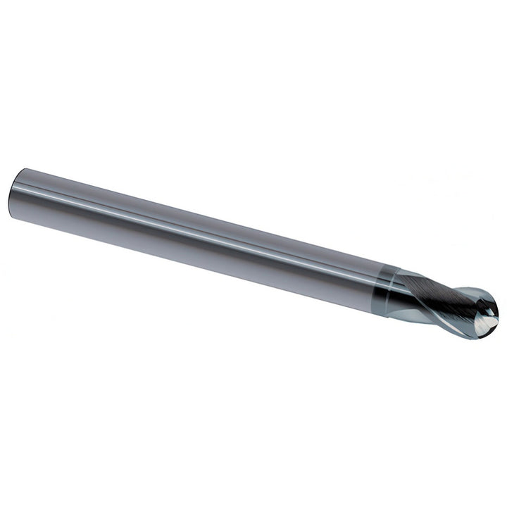 1/16" 2-Flute Solid Carbide Ball End Mill, AlTiN - SGS 93273