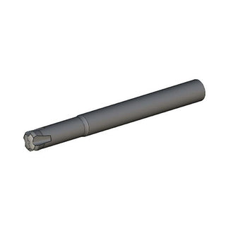 1/4" 4-Flute Solid Carbide Corner Radius End Mill, TiAlN - Iscar 5622475
